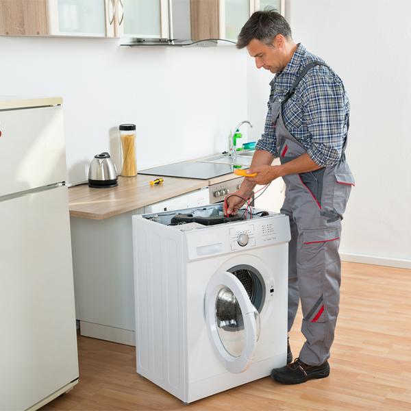 can you walk me through the steps of troubleshooting my washer issue in Center Ossipee NH